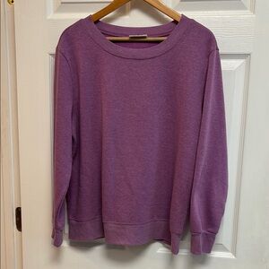 Bobbie Brooks Lavender Ladies' crew sweatshirt , size XL